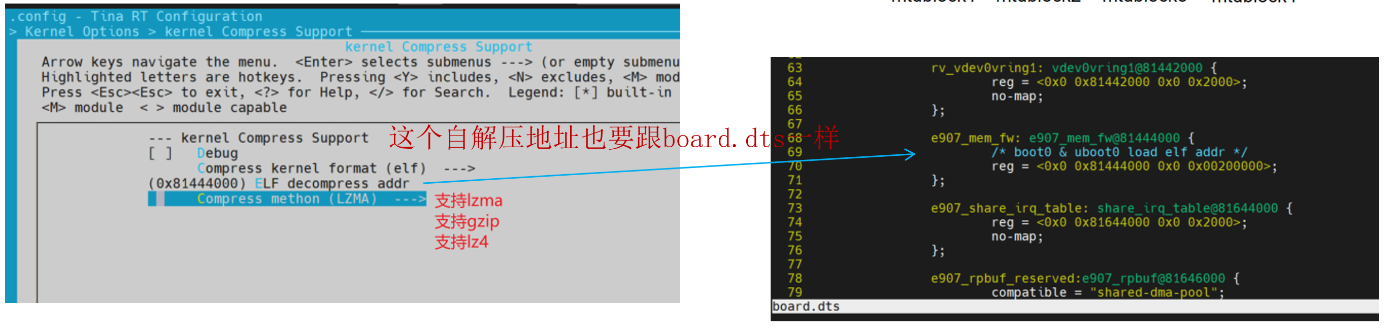 rtos压缩选择