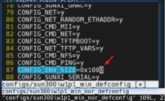 uboot env 配置