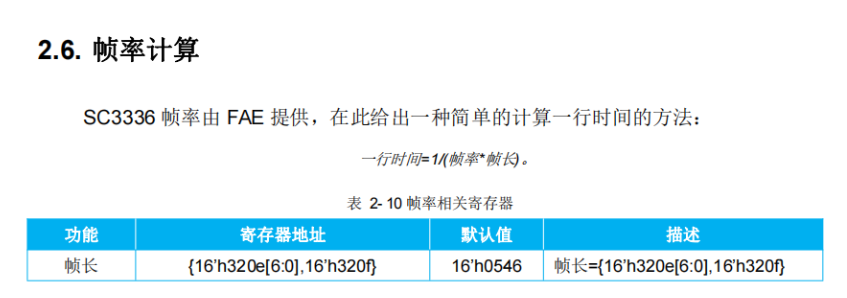 sc3336vts寄存器说明